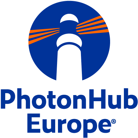 PhotonHub Europe Vertical logo for screens