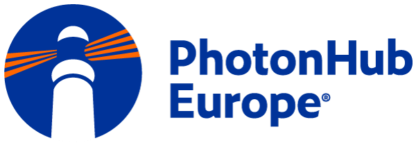 PhotonHub Europe Horizontal logo for screens